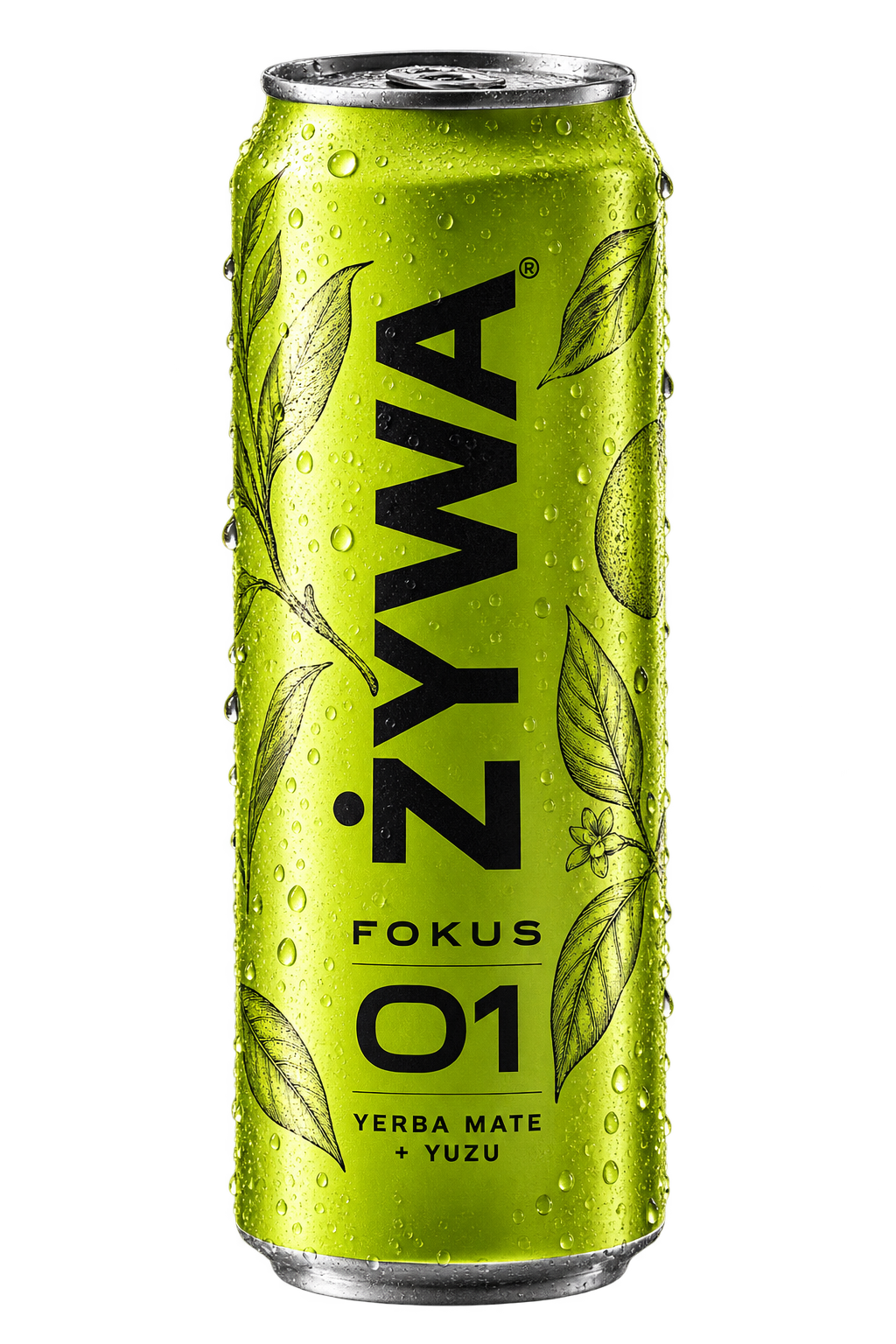 Puszka napoju ŻYWA Fokus 01